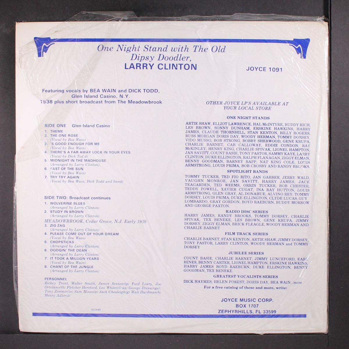 one night stand with the old dipsy doodler by LARRY CLINTON