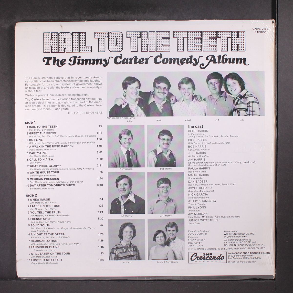hail to the teeth by HARRIS BROTHERS