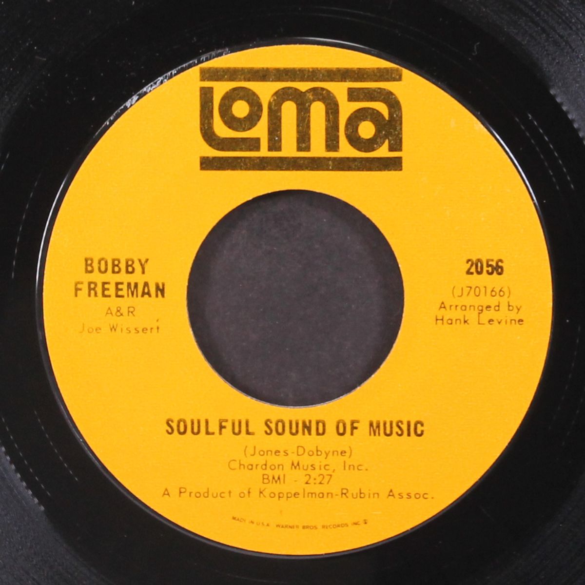 soulful sound of music / shadow of your love by BOBBY FREEMAN
