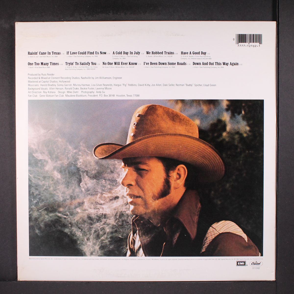 no one will ever know by GENE WATSON