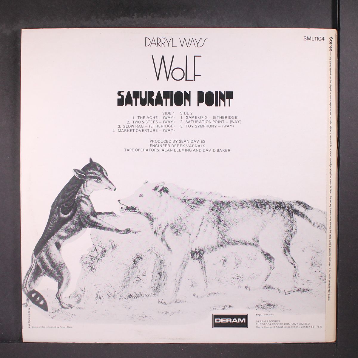 saturation point by DARRYL WAY'S WOLF