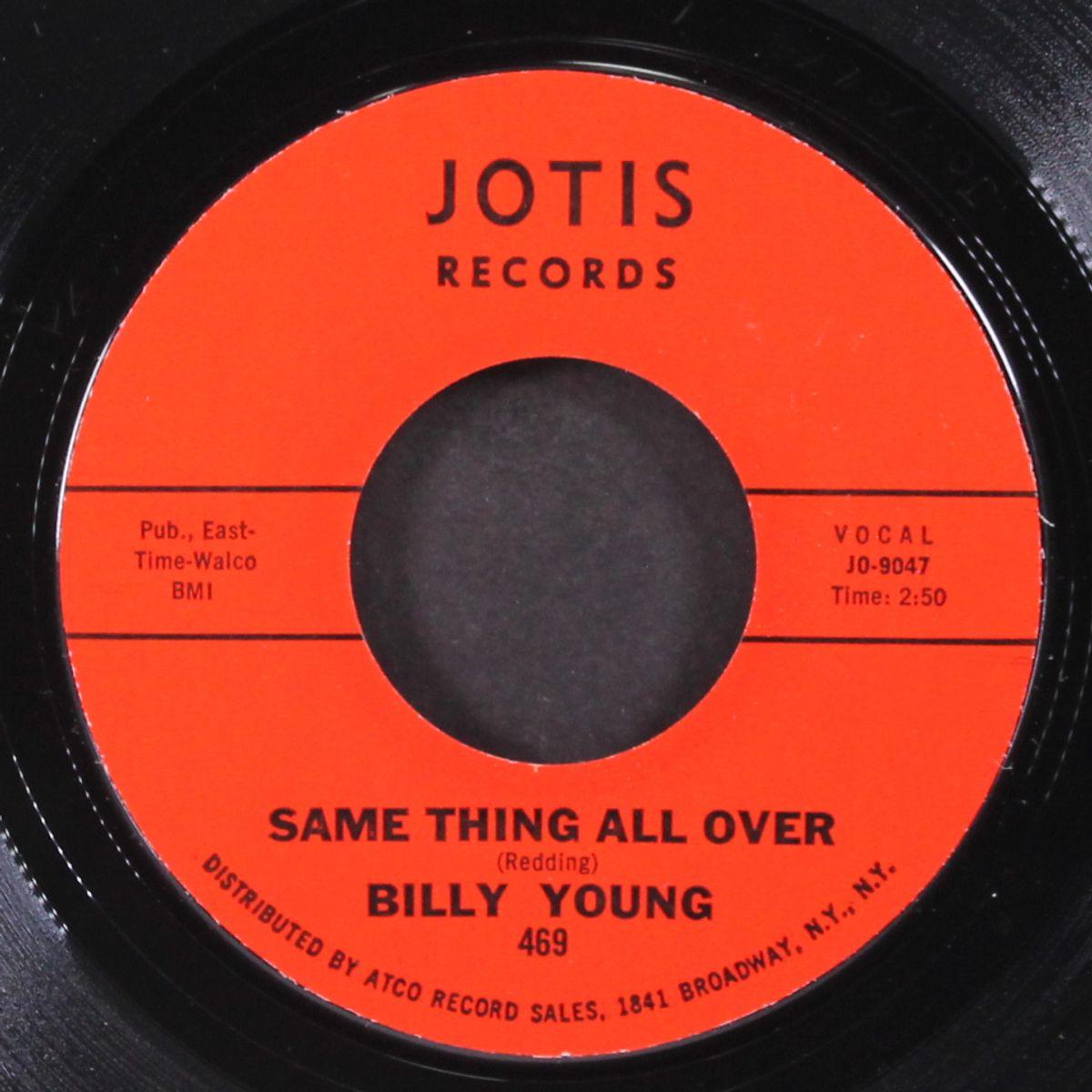 same thing all over / the sloopy by BILLY YOUNG