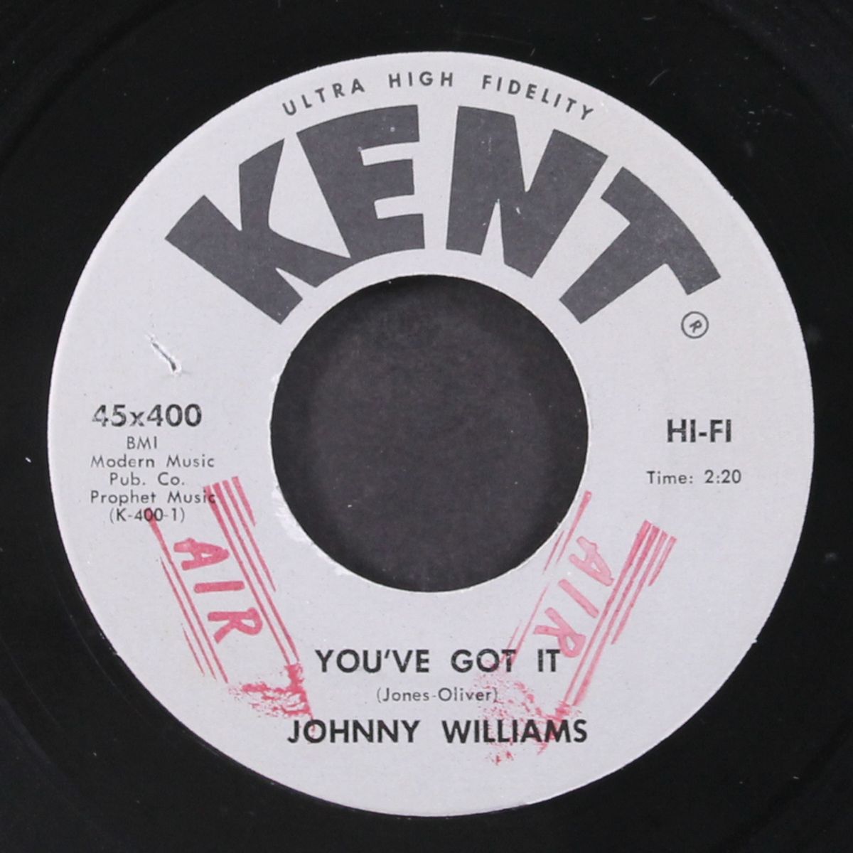 you've got it / don't ever forget it by JOHNNY WILLIAMS