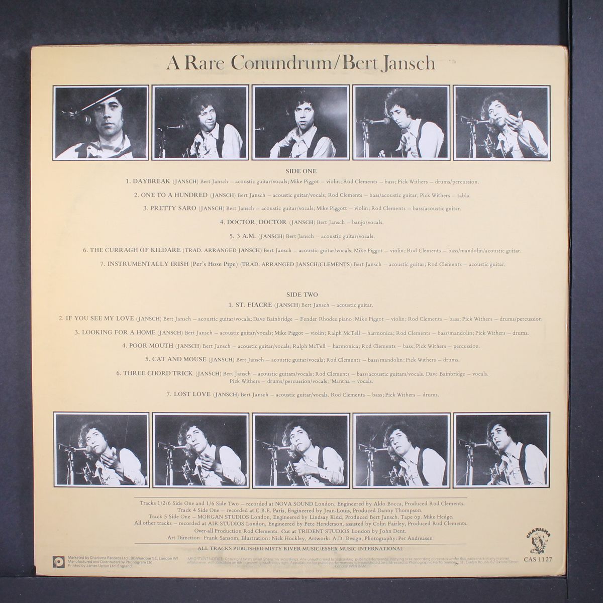 a rare conundrum by BERT JANSCH