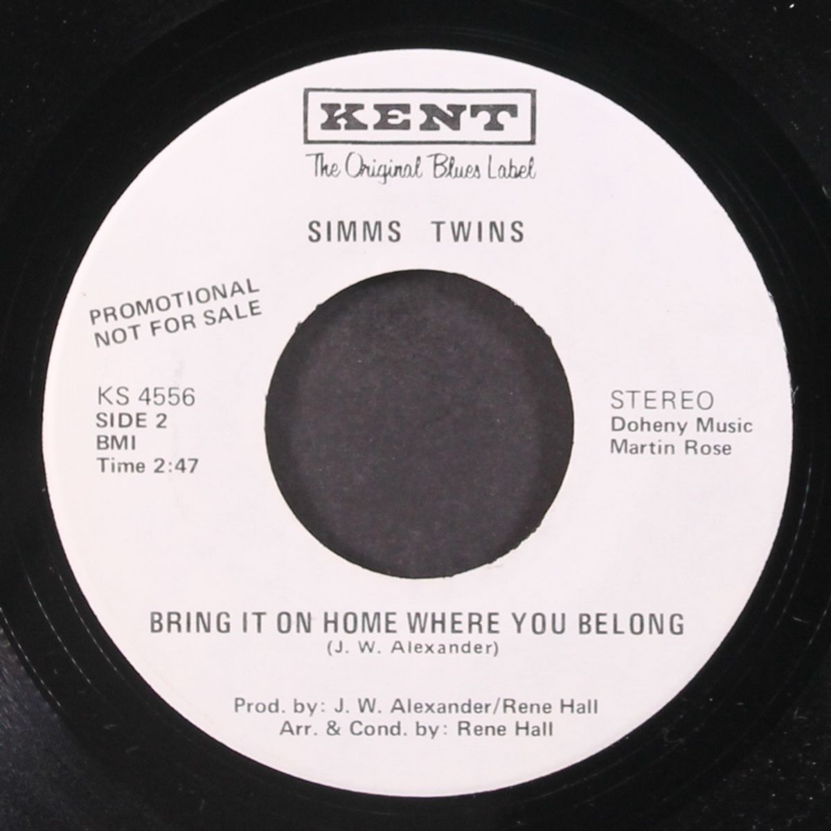 i've got to win your love / bring it on home where you belong by SIMMS TWINS