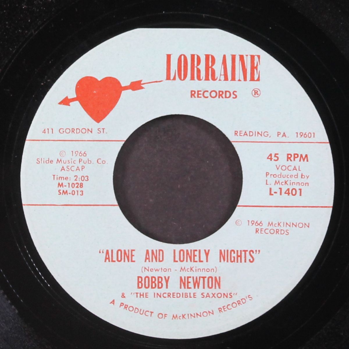 don't fight the feeling / alone and lonely nights by BOBBY NEWTON