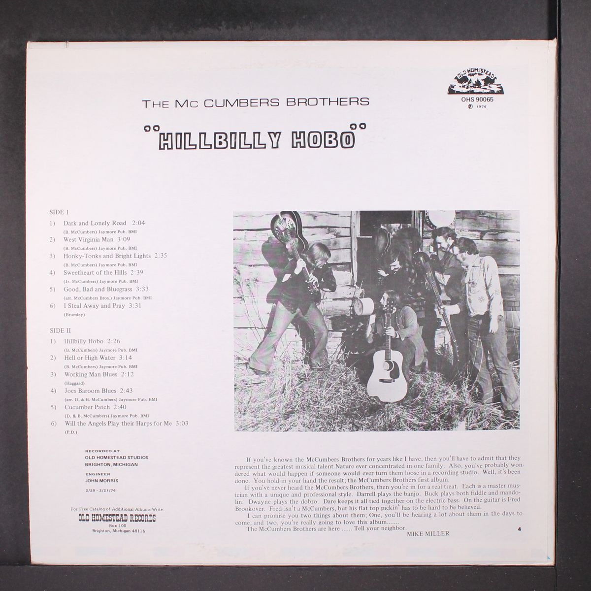 hillbilly hobo by MCCUMBERS BROTHERS