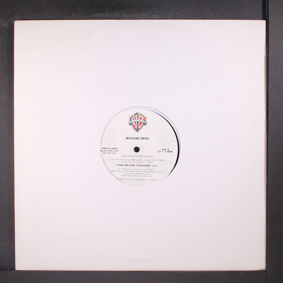 some become strangers / same by WILLIAMS BROTHERS