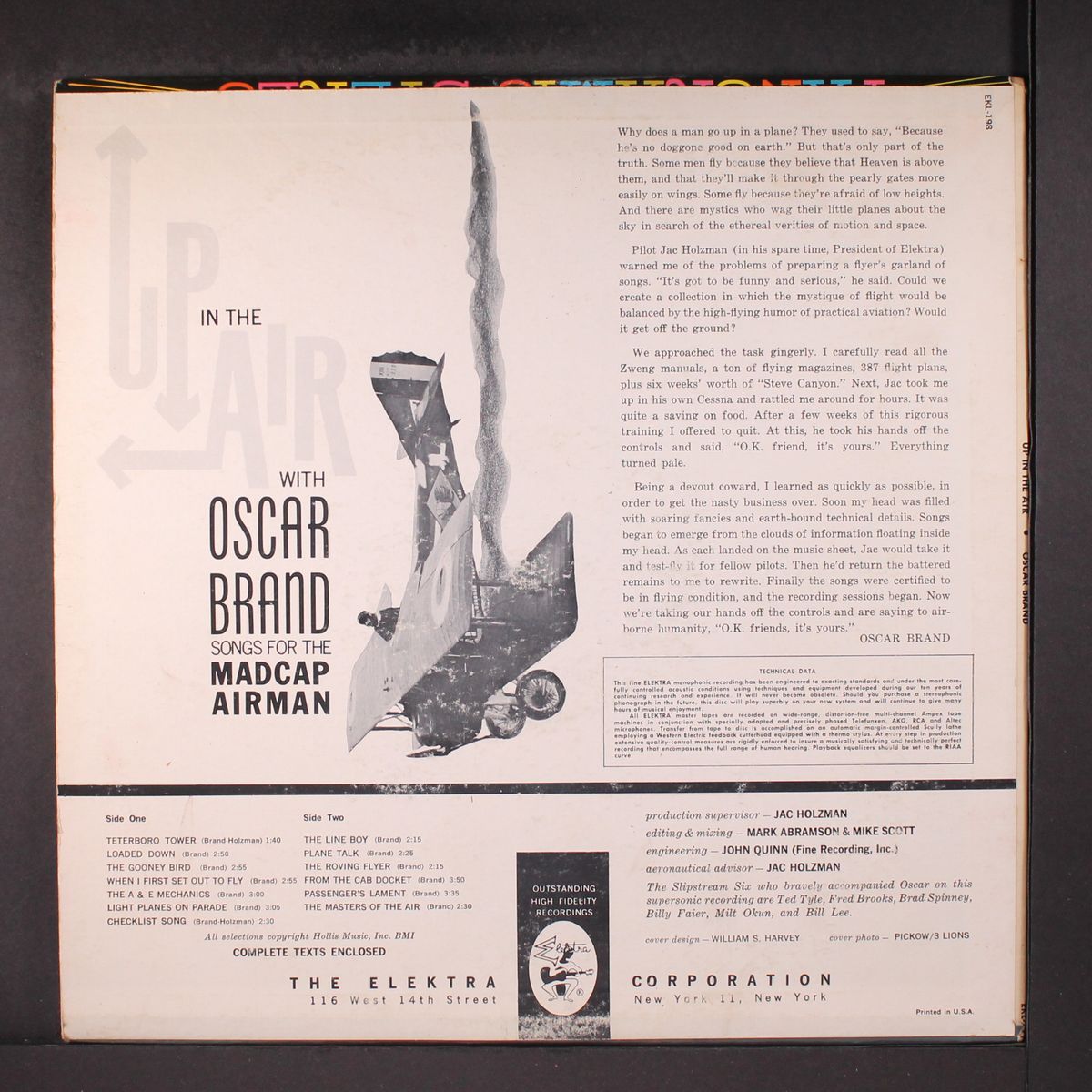 up in the air by OSCAR BRAND