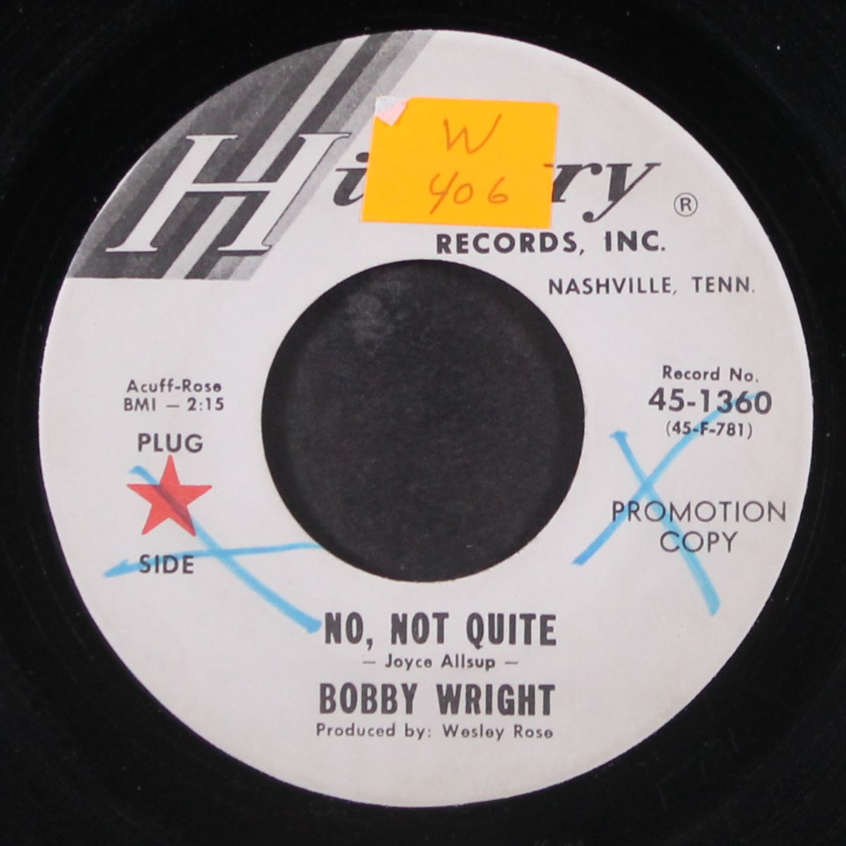 i'll put my boots on backwards / no, not quite by BOBBY WRIGHT