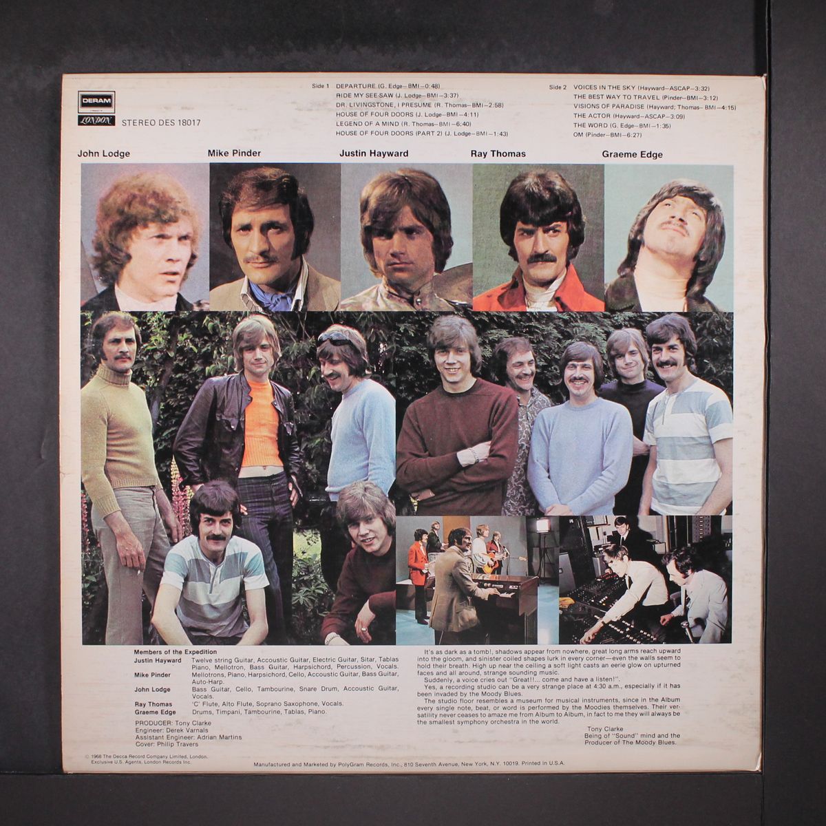 in search of the lost chord by MOODY BLUES