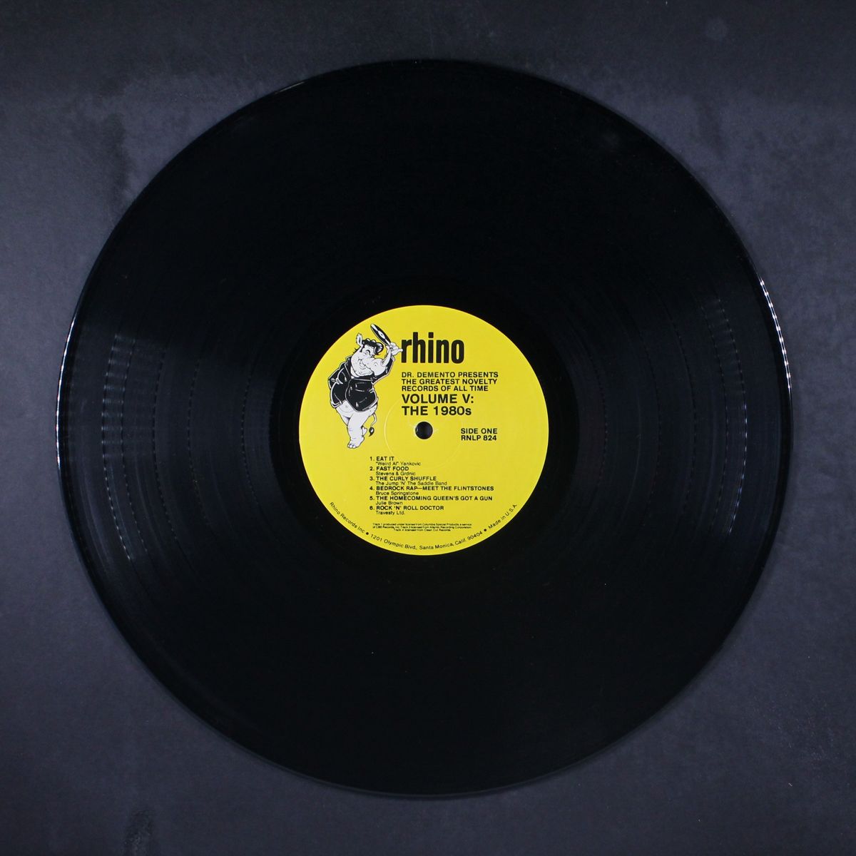 the greatest novelty records of all time by DR. DEMENTO