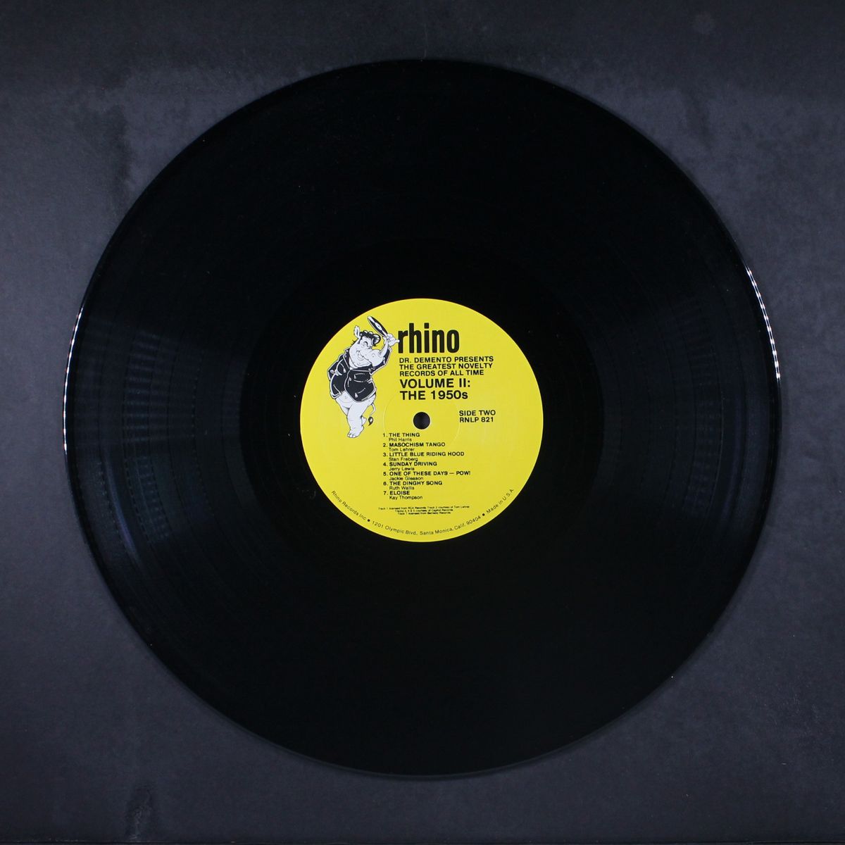 the greatest novelty records of all time by DR. DEMENTO