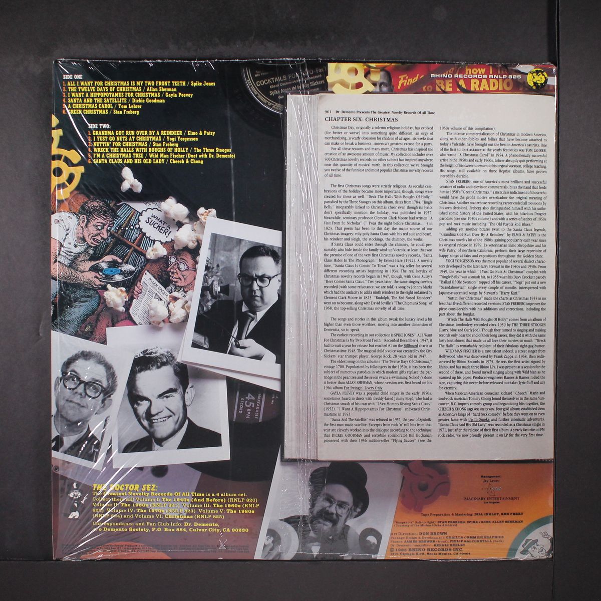 the greatest novelty records of all time by DR. DEMENTO
