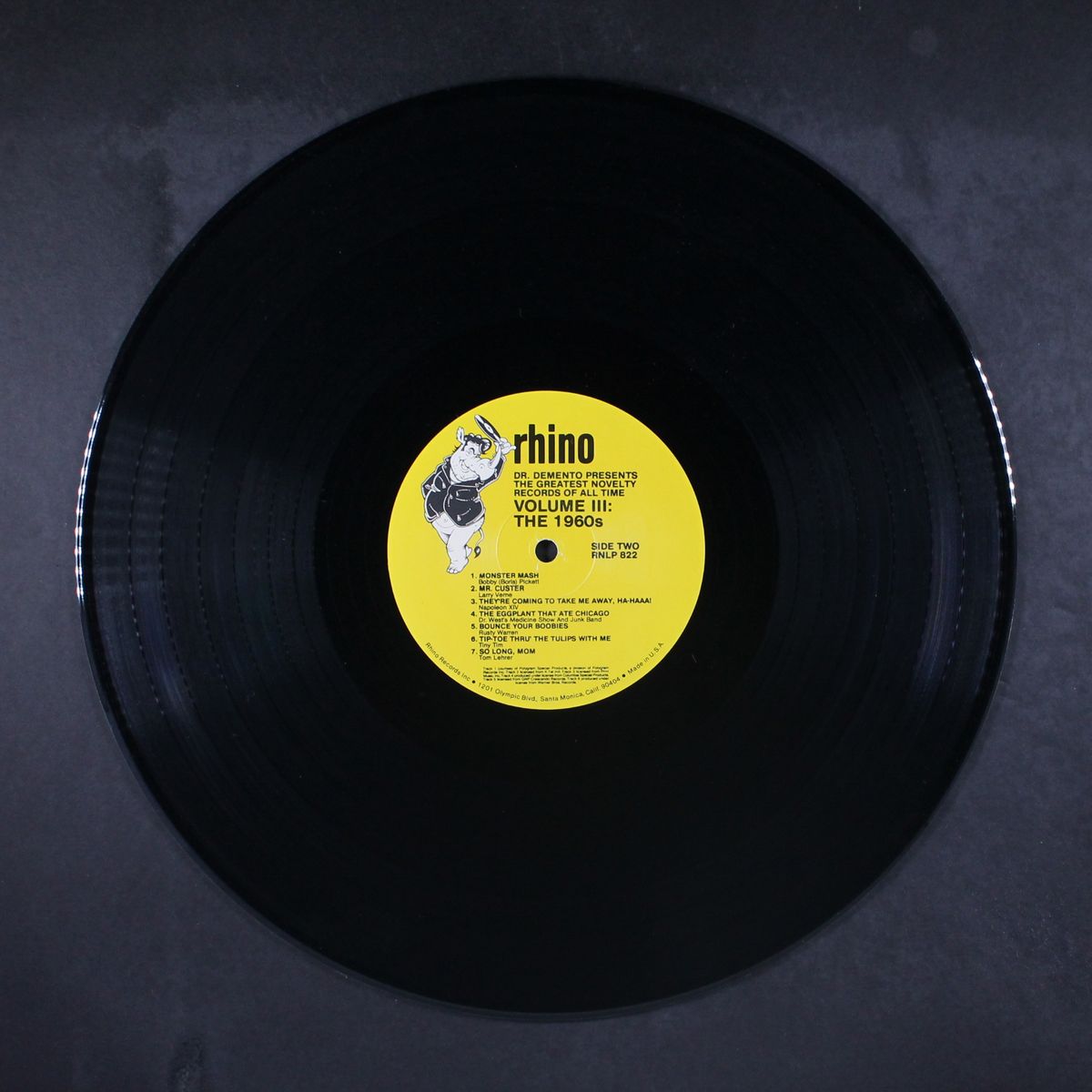 the greatest novelty records of all time by DR. DEMENTO
