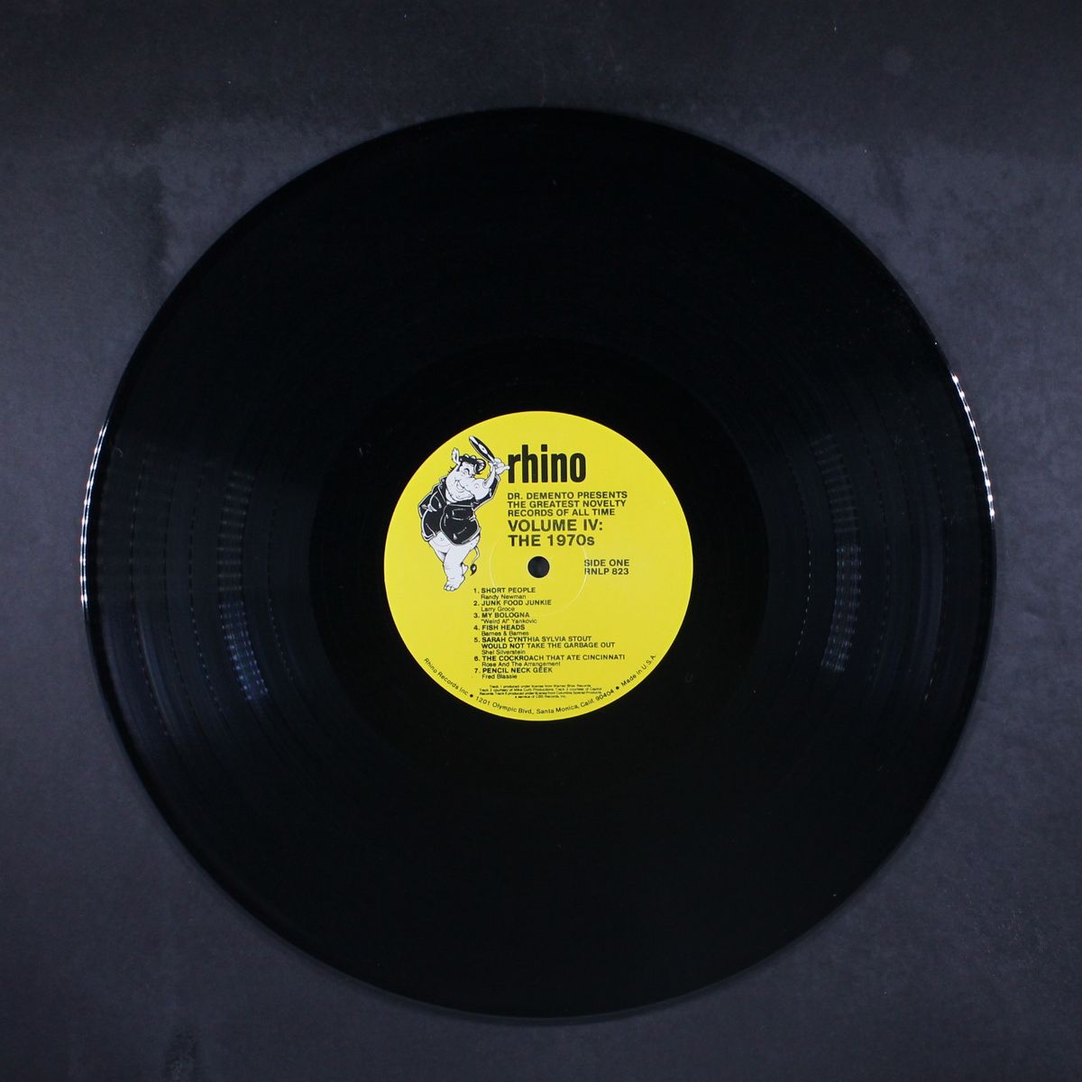 the greatest novelty records of all time by DR. DEMENTO
