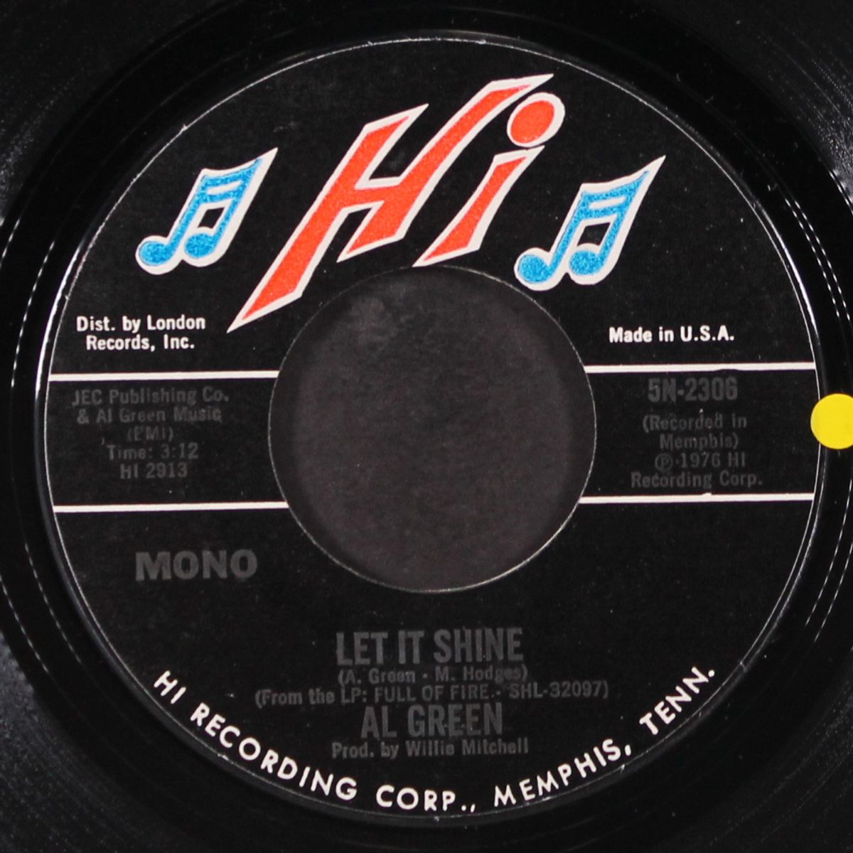 let it shine / there's no way by AL GREEN