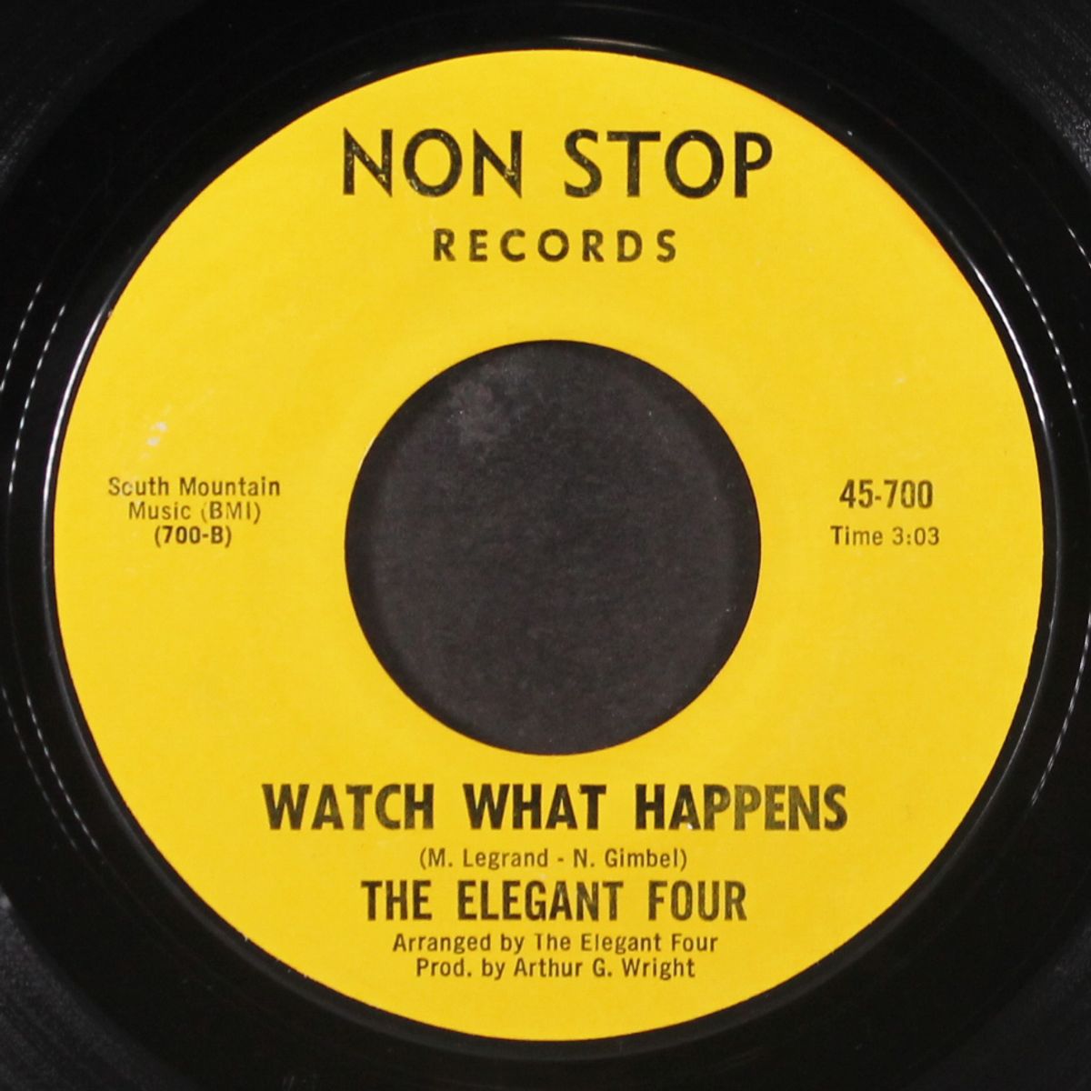 watch what happens / walkin' in the sunshine by ELEGANT FOUR