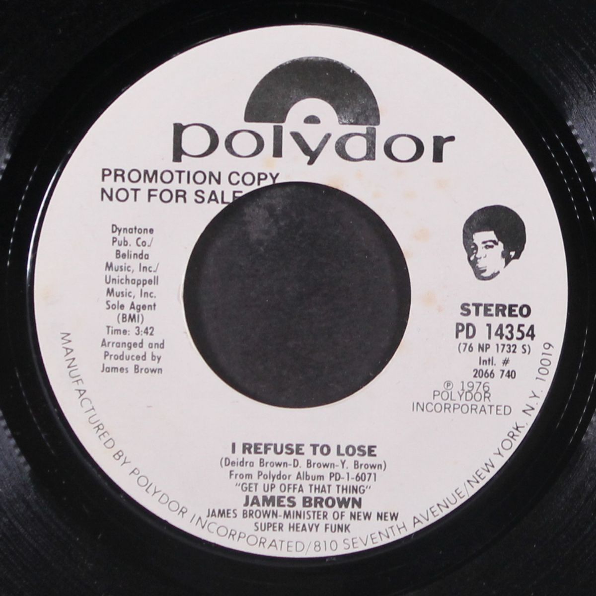 i refuse to lose by JAMES BROWN