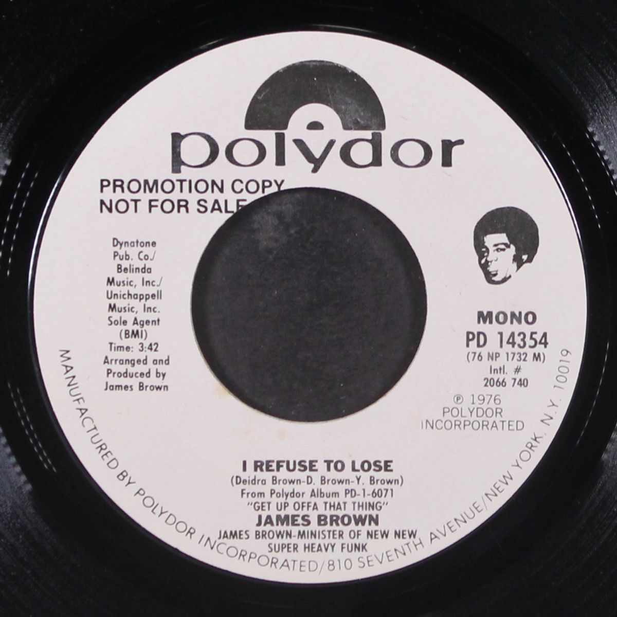 i refuse to lose by JAMES BROWN