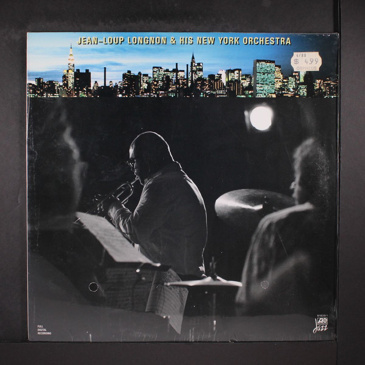 & his new york orchestra by JEAN-LOUP LONGNON