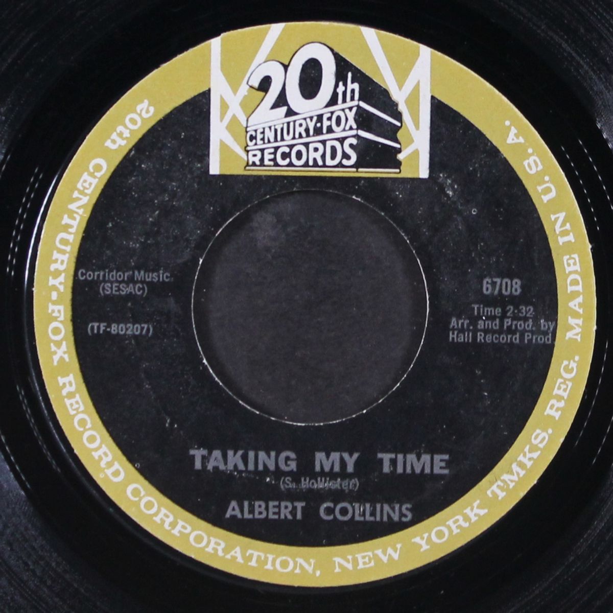 cookin' catfish / taking my time by ALBERT COLLINS