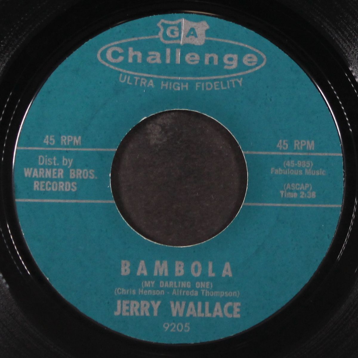 bambola by JERRY WALLACE
