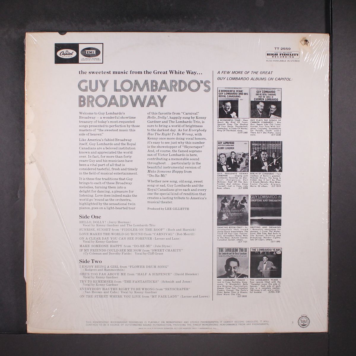 guy lombardo's broadway by GUY LOMBARDO