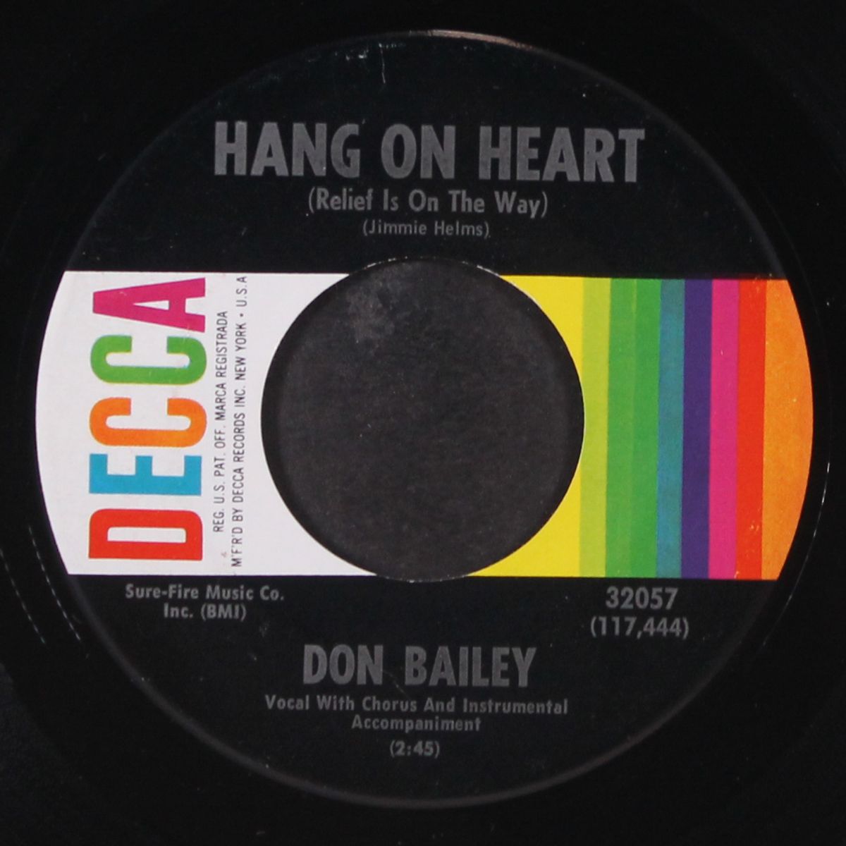 make a liar out of me / hang on heart by DON BAILEY