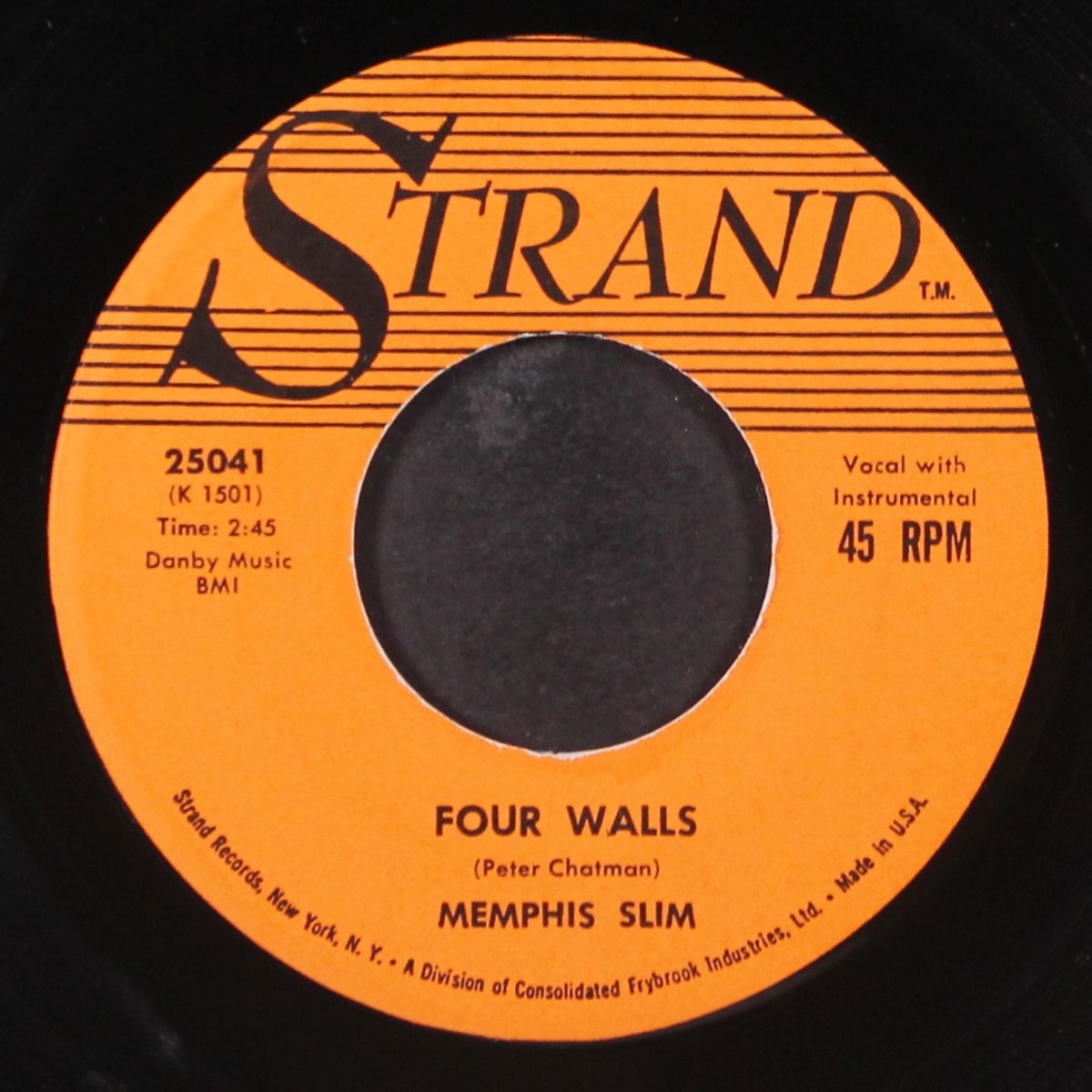 lonesome / four walls by MEMPHIS SLIM