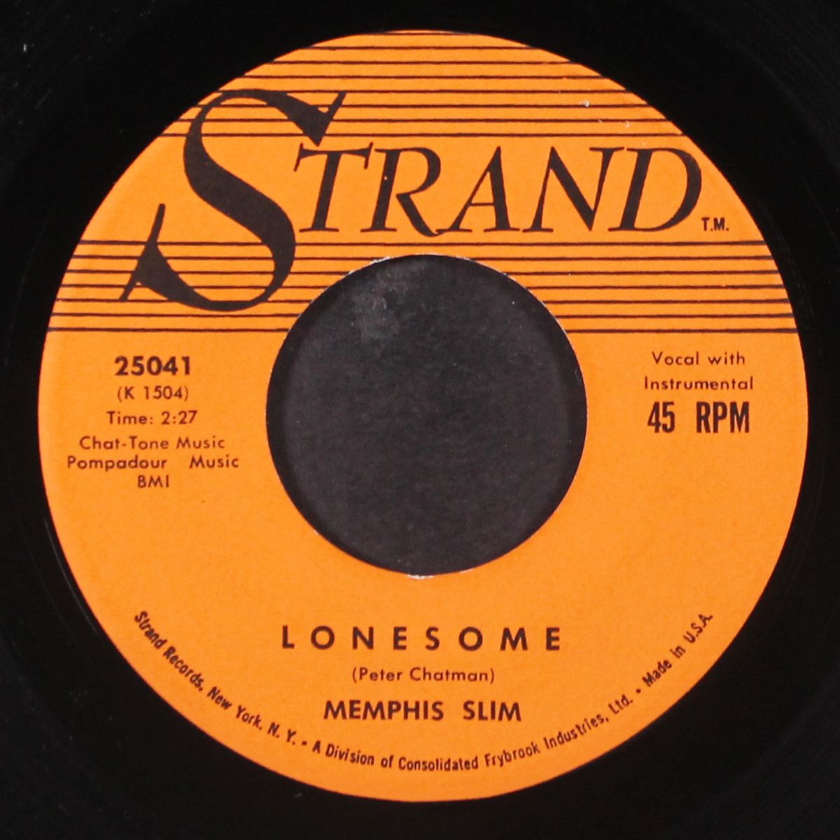lonesome / four walls by MEMPHIS SLIM