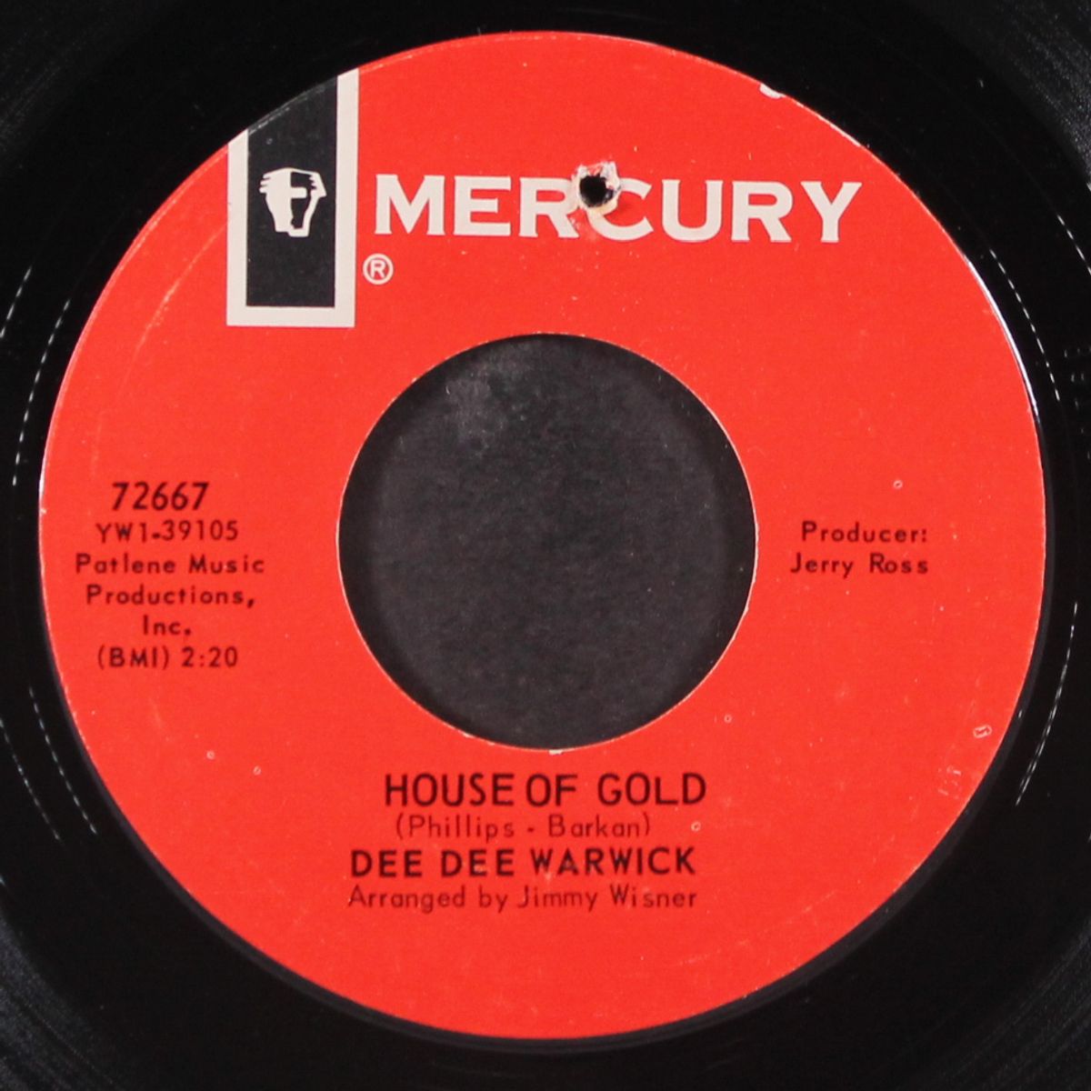 when love slips away / house of gold by DEE DEE WARWICK
