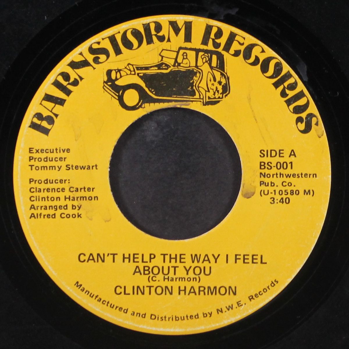can't help the way i feel about you / let's make a new start by CLINTON HARMON