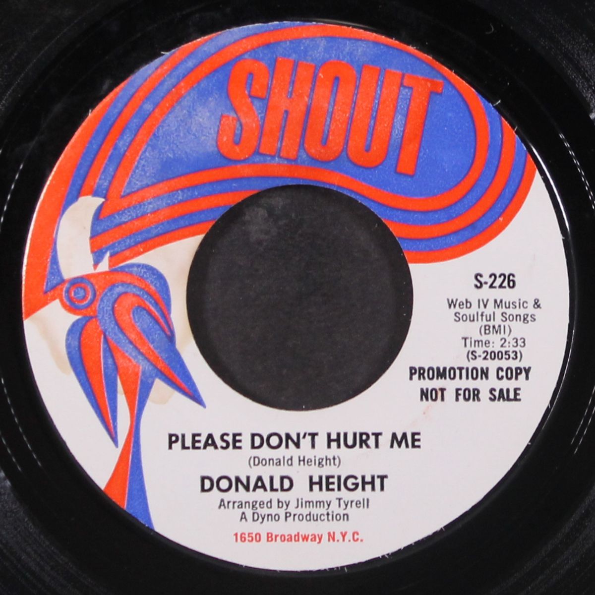 please don't hurt me / rags to riches by DONALD HEIGHT