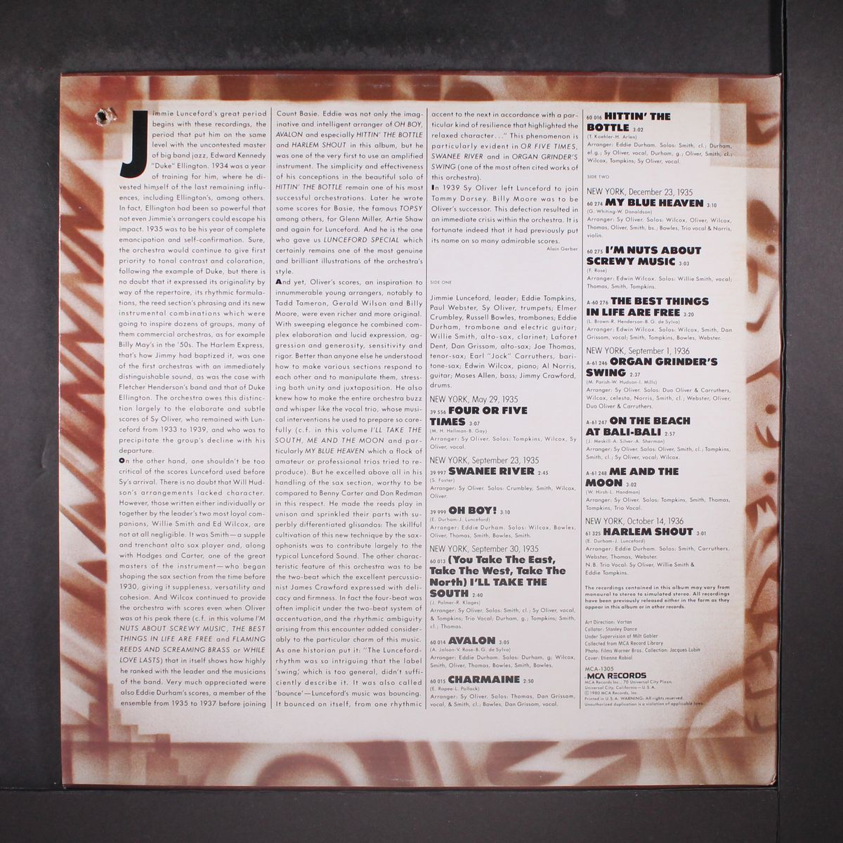 harlem shout 1935-36 by JIMMIE LUNCEFORD