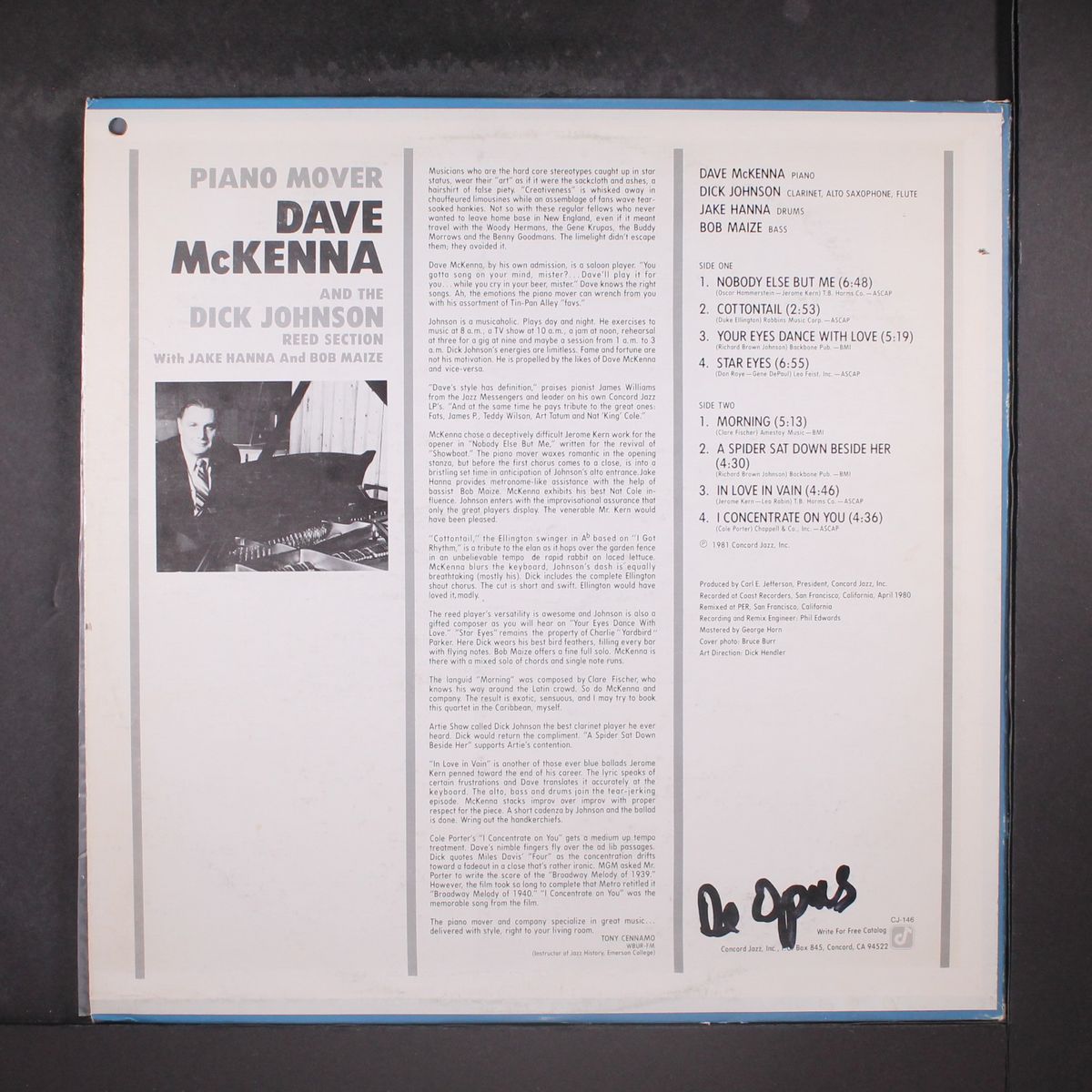 piano mover by DAVE MCKENNA