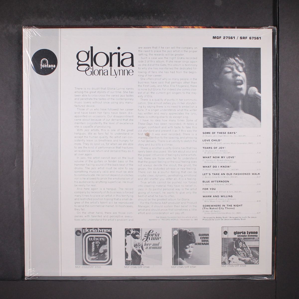 gloria by GLORIA LYNNE