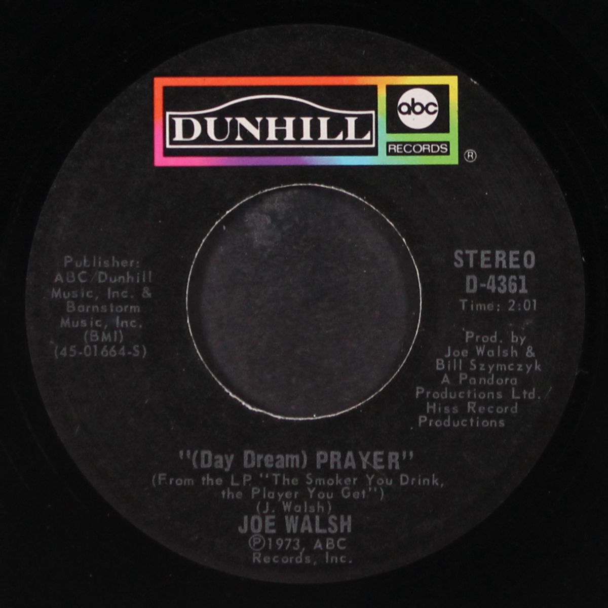 rocky mountain way / prayer by JOE WALSH