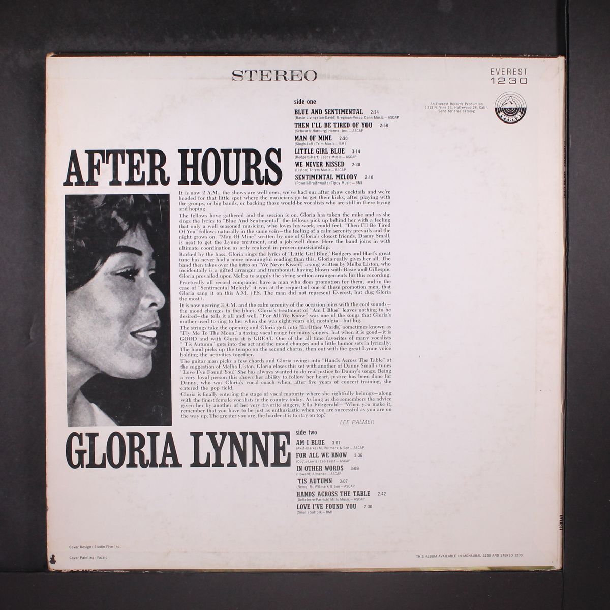 after hours by GLORIA LYNNE