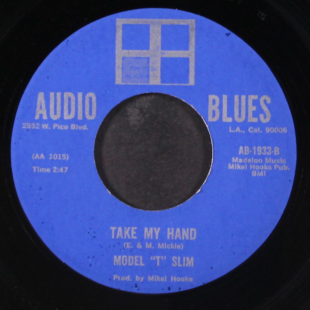 woman's the glory of man / take my hand by MODEL T SLIM