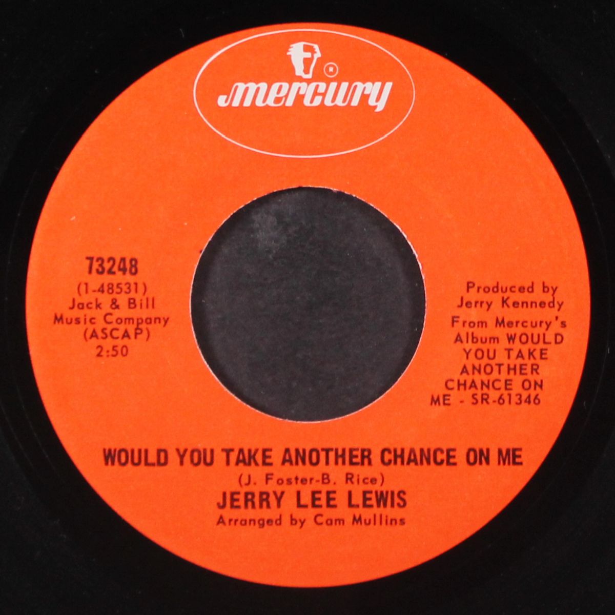 me and bobby mcgee / would you take another chance on me by JERRY LEE LEWIS