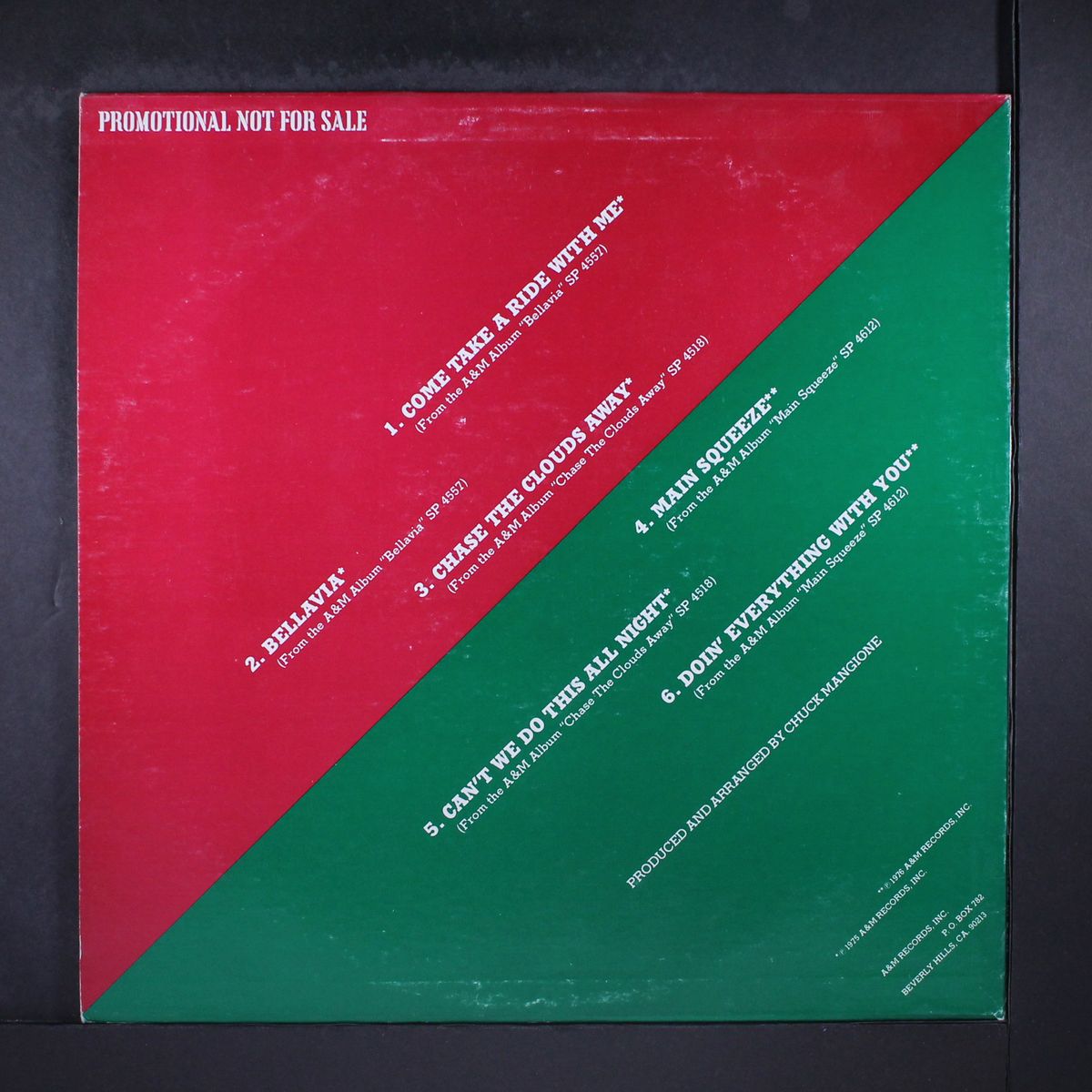 sampler by CHUCK MANGIONE