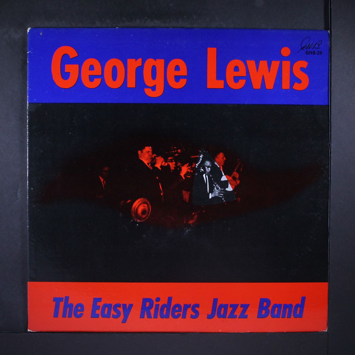 and the easy riders jazz band by GEORGE LEWIS