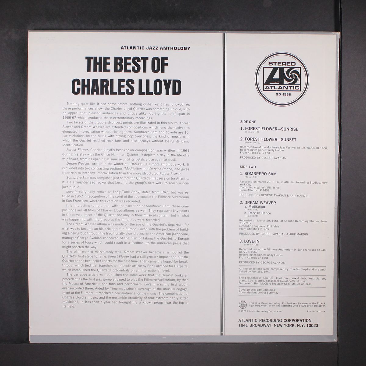 best of by CHARLES LLOYD