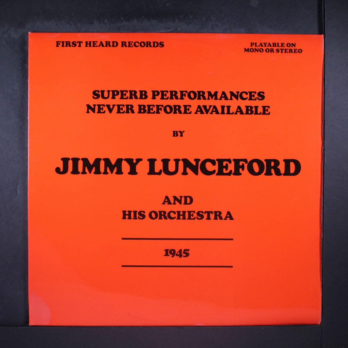 1945 by JIMMY (JIMMIE) LUNCEFORD