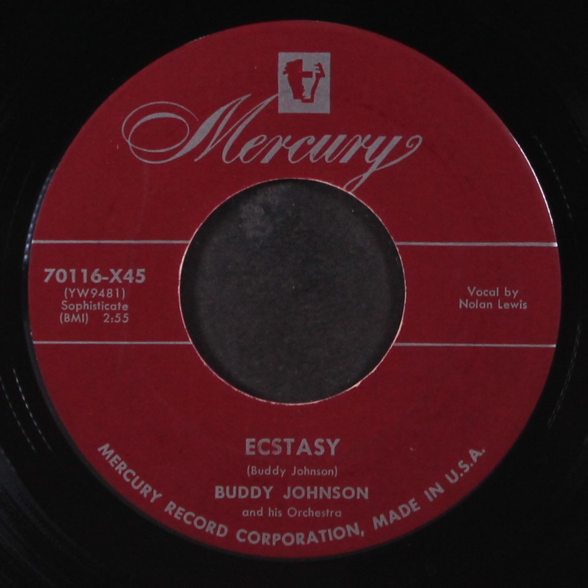 hittin' on me / ecstasy by BUDDY JOHNSON