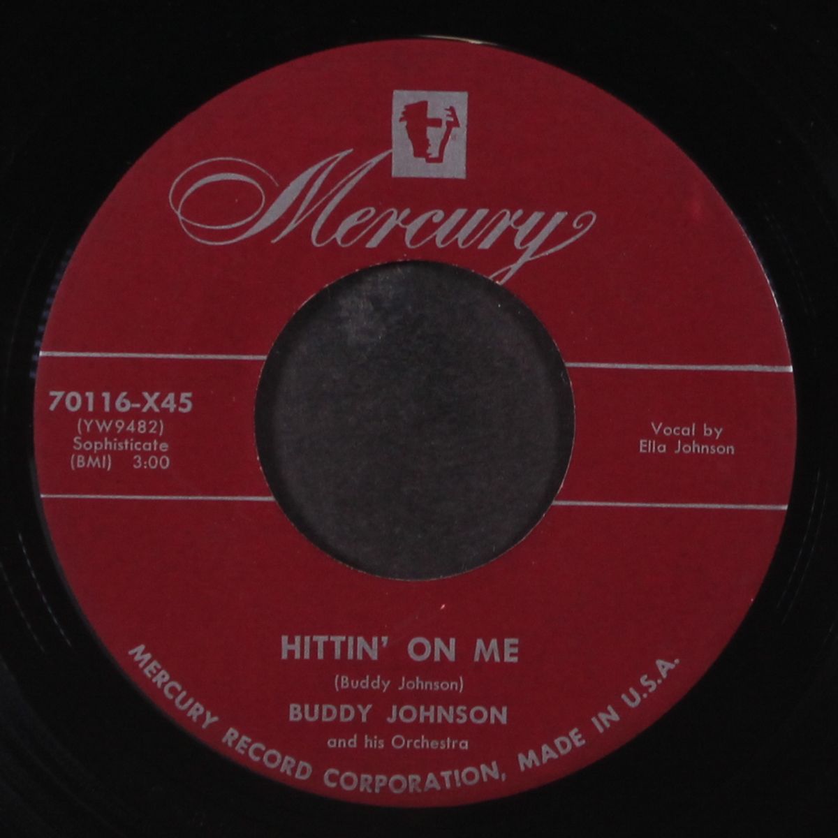 hittin' on me / ecstasy by BUDDY JOHNSON