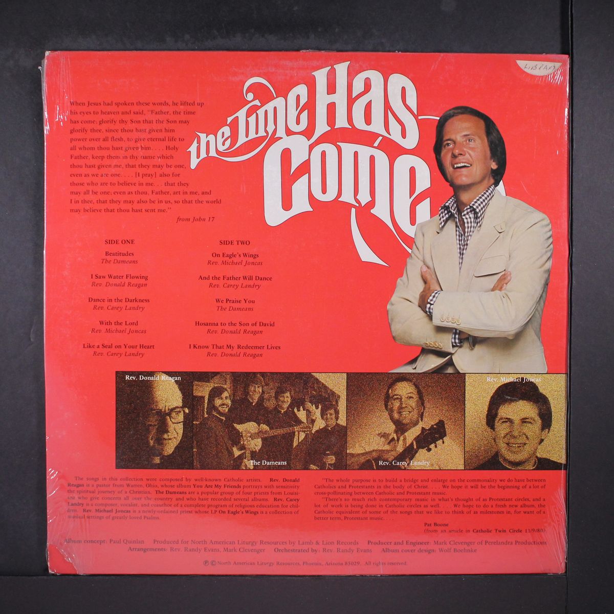 the time has come by PAT BOONE