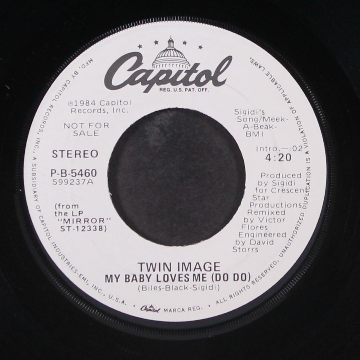 my baby loves me (do do / same) by TWIN IMAGE