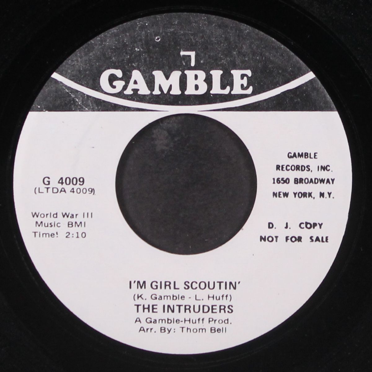 i'm girl scoutin' / same by INTRUDERS